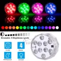Auoyo Sub-mersible LED Lights Wa-terproof Wear-resistant LED Sub-mersible Swimming Pool Lamp. 
