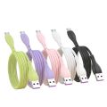 KUULAA Liquid Silicone Micro Cable USB Fast Charging For Samsung Xiaomi Huawei - 50cm. 