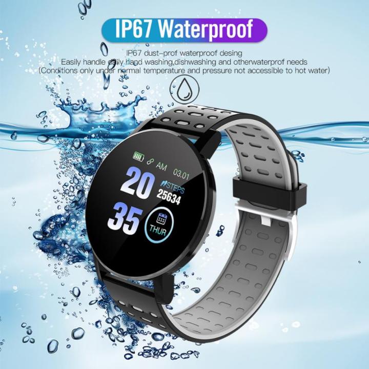 119%20Plus%20Fit%20Pro%20Smart%20Bracelet%20Round%20Women%20Men%20Wristwatch%20Alarm%20Clock%20Fitness%20Tracker%20Watch%20Fit%20Smartwatch%20Kids%20Android%20IOS%20-%20Image%202