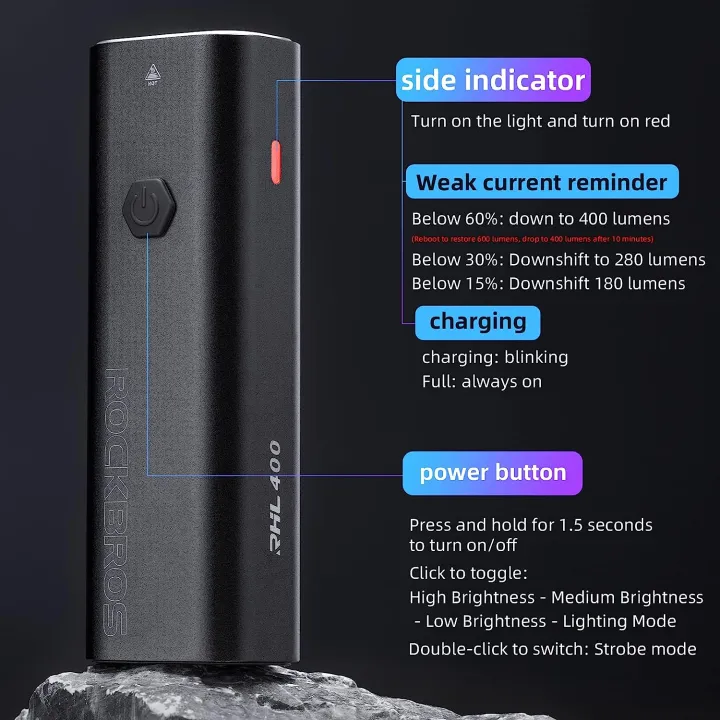 ROCKBROS%20Bike%20Head%20Light%20High%20Lumens%20Super%20Bright%20Lights%202600mAh%20High-Capacity%20Rechargeable%20Bike%20Front%20Light%20Quick%20Installation%20Without%20Tools,Five%20Modes,Battery%20Reminder,IPX6%20Waterproof%20-%20Image%204