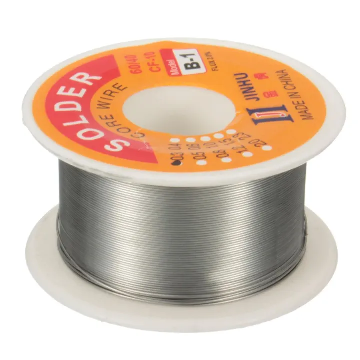 3pcs%200f%201.0mm%2060/40%20FLUX%202.0%25%20Tin%20Lead%20Tin%20Wire%20Melt%20Rosin%20Core%20Solder%20Soldering%20Wire%20Roll%2040g%20-%20Image%202