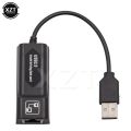 USB Ethernet Adapter Network Card USB Lan Mini Network Adapter USB to RJ45 10/100 Mbps Lan USB RJ45 Card for Mac PC Laptop. 