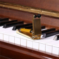 Alloy Piano Lid Slow Closing Lowering Device Hydraulic Lid Reducer Piano Replacement Parts Gold. 