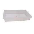 Plastic Cake Tray Clear -White. 