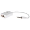 Mini Jack 3.5mm AUX Audio Plug To USB 2.0 Converter Adapter USB Aux Cable for Car MP3 Speaker U Disk USB Flash Drive Accessories. 