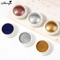 Monja Metallic Chrome Magic Mirror Powder Laser Nail Art Glitter Dust Metal Effect Nail Glitter DIY Nail Art Docoration. 