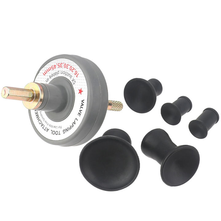 Valve Cutter Valve Lapping Tool Kit, Valve Lapping Attachment Tool for Drill Small ...