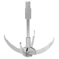 Folding Grappling Hook Semi Automatic Opening Grappling Hook with Claw for Outdoor Field Survival Activities. 