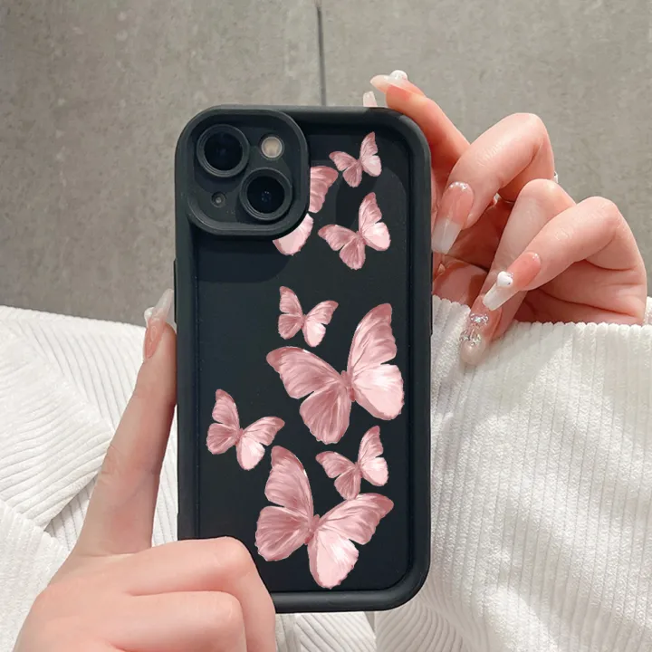 TA%20for%20Infinix%20Note%2012%20G96%20Back%20Cover%20Soft%20Square%20Ladder%20Pink%20butterfly%20%20Pattern%20Cases%20Silicone%20Camera%20Protection%20Phone%20Case%20-%20Image%207