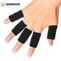 【Upgrade Your Style】 Homestar 10Pcs Finger Sleeves Support Thumb Splint Brace For Arthritis Breathable Elastic Finger Tape For Basketball Tennis Baseball Cricket Volleyball Badminton. 