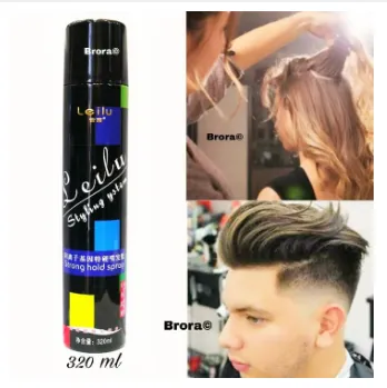 Leilu Strong Hold  Hair Spray Best Hair  Spray For Men &  Women Extra Hold  Hairstyle Spray 320ml