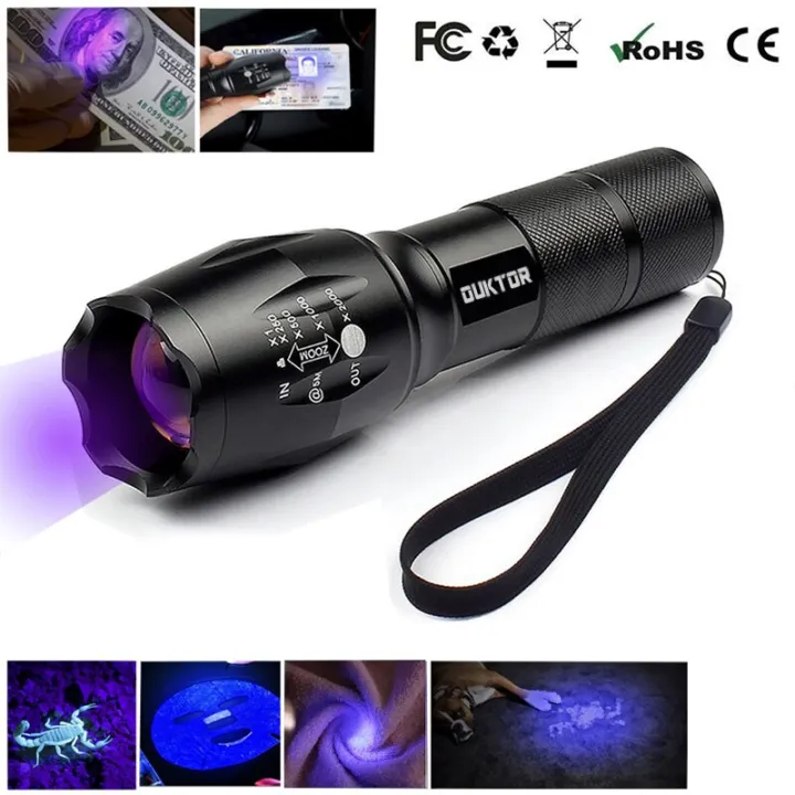 UV%20Led%20Flashlight%20365nm%20Ultra%20Violets%20Ultraviolet%20Flashlight%20Invisible%20Zoomable%20Torch%20for%20Pet%20Stains%20Hunting%20Marker%20Checker-UV%20365nm%20-%20Image%203