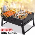 Portable BBQ Stainless Steel Grill Foldable BBQ Machine For Party. 