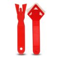 1PC Silicone Glass Cement Scraper Tool Caulking Sealant Spatula Finishing Grout Floor Cleaning Tile Tool Spatula Glue Shovel. 