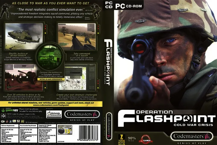 Operation Flashpoint Cold War Crisis DVD PC Game | Daraz.lk