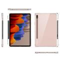 Pencil Solt Case for Samsung Galaxy Tab S9 S8 S7 Plus Ultra S6 Lite A7 A8 Tablet Cover Clear Soft Air-bag Pen Holder Shell Funda. 