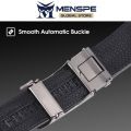 MENSPE Men's Belt Men Fashion Belt Men Genuine Leather Belts Crocodile Pattern Belt Whole Crocodile Leather Automatic Buckle Belts Brand Luxury High Quality Business Strap Male Waistband for Men. 
