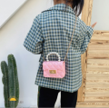 (MG)Women Kid Cute Jelly Mini Bag Square Sling Bag Crossbody Pearls Bag Beg Tangan Budak Kanak Kecil Wanita Perempuan. 