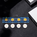 4 Independent Buttons Keyboard Module with Hat Keypad Module High Level Output for Arduino Or Raspberry Pi. 
