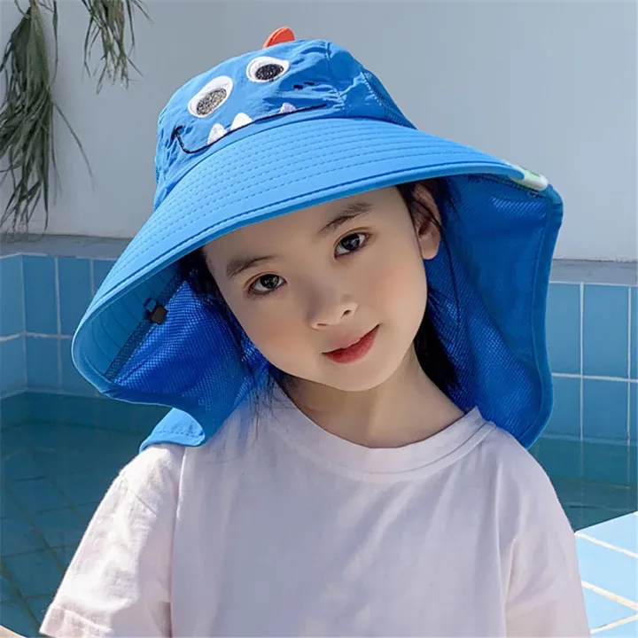 Brim%20UV%20Protection%20Boys%20Girls%20Cap%20Children%20Outdoor%20Beach%20Sun%20Hats%20Cartoon%20Fisherman%20Caps%20Summer%20Baby%20Bucket%20Hat%20Wide%20-%20Image%203