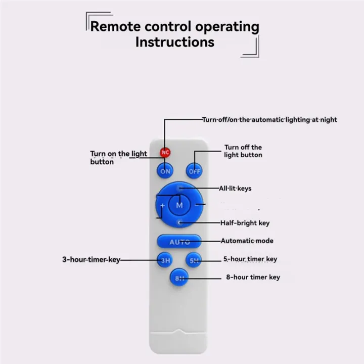 Solar Light Circuit Board with Remote Control Human Body Induction 3.2V ...