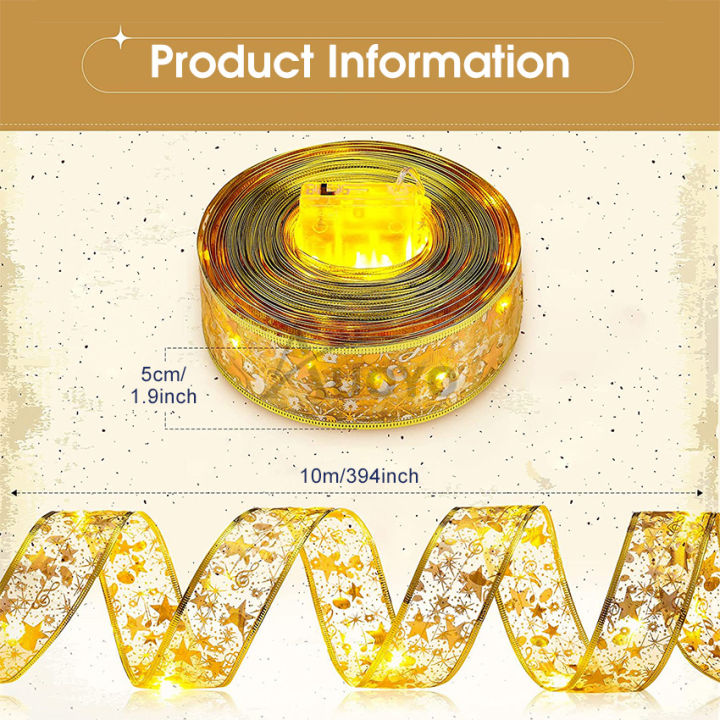 Auoyo%201/4/10M%20Ribbon%20Fairy%20Light%20Christmas%20Decoration%20Light%20Christmas%20T%20r%20e%20e%20Ornaments%20String%20Lights%20LED%20Ribbon%20Lights%20Christmas%20T%20r%20e%20e%20String%20Lights%20for%20Party%20Decoration%20Indoor%20Outdoor%20Hanging%20Items%20-%20Image%2010