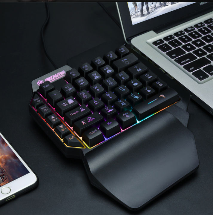 F6%20Wired%20Gaming%20Keyboard%20with%20LED%20Backlight%2039%20Keys%20One%20handed%20Keyboard%20-%20Image%204