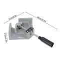 Aluminum Alloy Single Handle 90 Degree Right Angle Clamp Welding Corner Clamp Carpenter Woodworking Tool. 