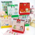 Activity Desk Calendar 2024 Mini Cartoon Desk Calendar Daily Monthly Planner for Home Office Decor Coil Design Perfect for Southeast Asian Buyers Desk Calendar 2024. 
