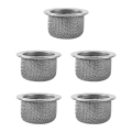 Premium Double Screen Filter for Cocktails Smoker, Washable Stainless Mesh Screen Filter Bowl for Smoker 30Pcs. 