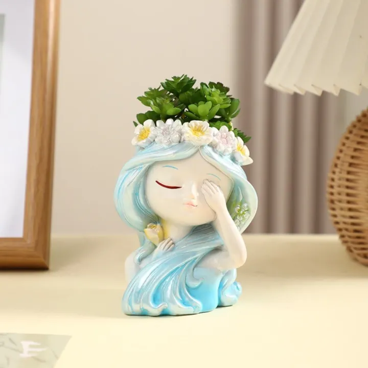 Cute%20Fairy%20Pot%20Cartoon%20Handmade%20Succulents%20Flower%20Pot%20Resin%20Crafts%20Waterproof%20Figure%20Planter%20Home%20-%20Image%202