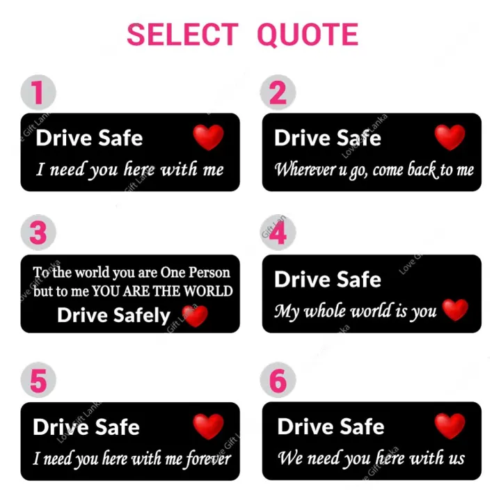 Drive%20Safe%20vehicle%20keychain%20for%20Love%20Birthday%20Gift%20personalised%20motorbike%20Key%20tag%20for%20anniversary%20valentine%20day%20gift%20for%20him%20Love%20Gift%20Lanka%20-%20Image%202