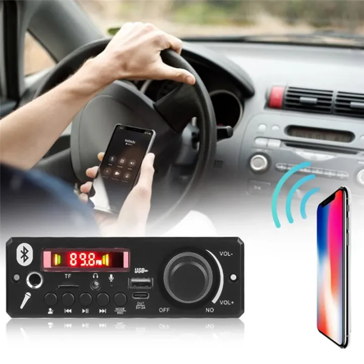 5.0%20DIY%20MP3%20Decoder%20Board%20Car%20Audio%20Player%2012V%20MP3%20Player%20Car%20FM%20Radio%20Module%20TF%20USB%20Mic%20Record%20-%20Image%207