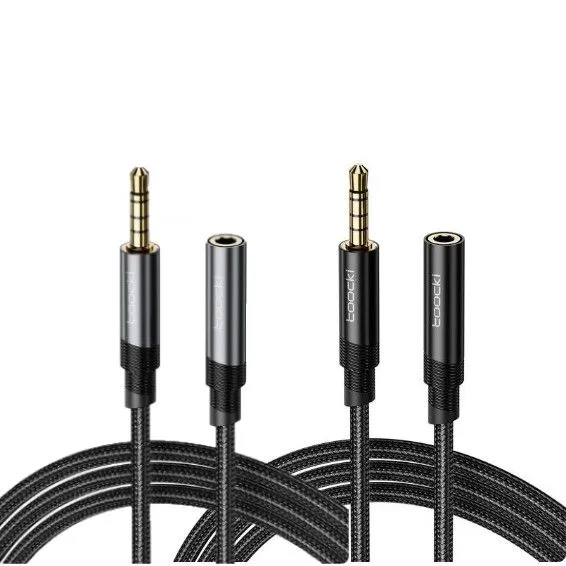 toocki%203.5%20Audio%20Extension%20Cable%20Jack%203.5mm%20Male%20to%20Female%20Car%20Audio%20Aux%20Cable%204-pole%20Microphone%20support%20Headphones%20Phone%20Speaker%20Extender%20-%20Image%203