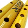 44CM Chinese Traditional 6 Hole Bamboo Flute Vertical Flute Musical Instrument. 