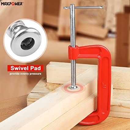 G-%20Clamp%205''%20Heavy%20Duty%20Professional%20Wood%20Working%20Hand%20Tool%20Adjustable%20Metal%20AlloyMetal%20-%20Image%202