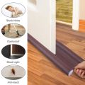 Twin Door Draft Dodger Guard Stopper Protector Under Door Clean Strip Prevent Insect & Dust Blocker. 