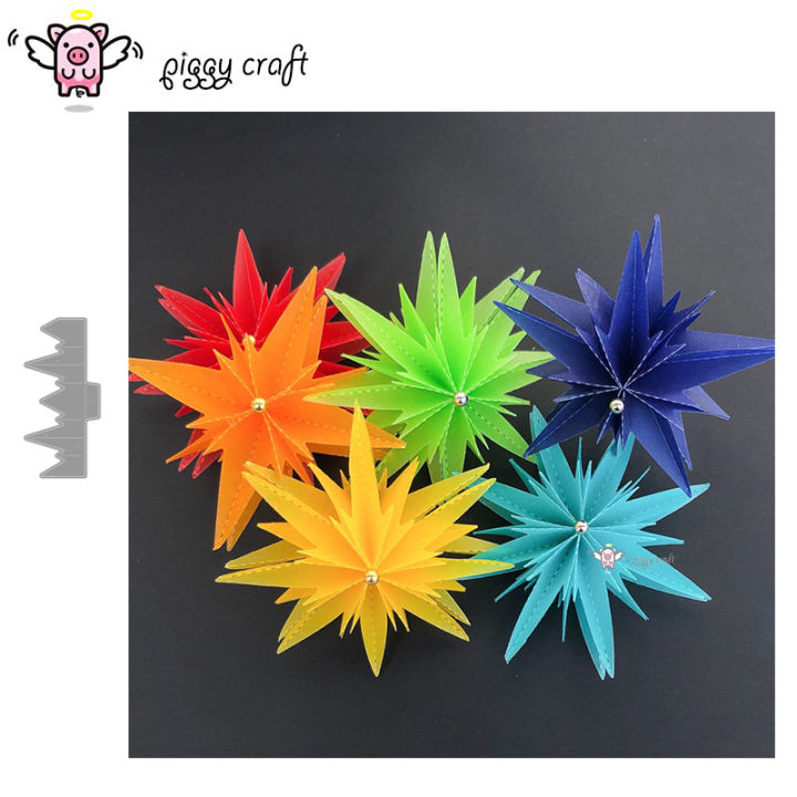 Piggy%20Craft%20Metal%20Cutting%20Dies%20Cut%20Die%20Mold%20Various%20Folded%20Flowers%20Scrapbook%20Paper%20Craft%20Mould%20Punch%20Stencils%20Dies%20-%20Image%203