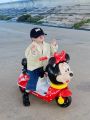 Rechargeable Kids Mickey Scooter | Cheap Price kids Ride on Mickey Bike 6V Children Motorcycle Electric Mini Kids Scooty | I3 CCS MB2674. 