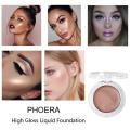 PHOERA 8 Color Highlighter Powder Shimmer Palette Face Foundation Eye Contour Long Lasting Highlighter Cosmetics Wholesale TSLM1. 