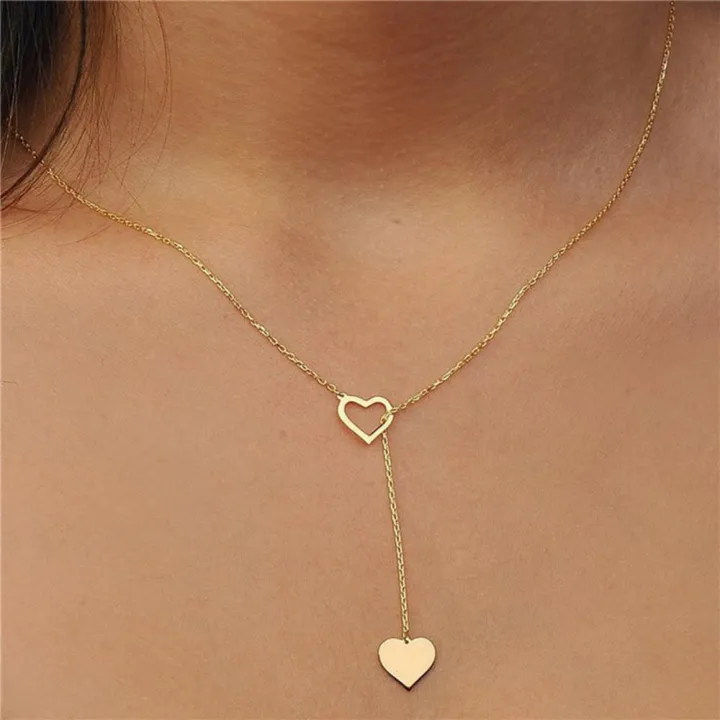 Pendants Wife & Gift Friends Teen Girlfriend Necklaces Girl Necklace Steel Stainless Heart