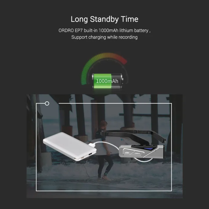 ORDRO%20EP7%20Head%20Wearable%204K%2060fps%20Video%20Camera%20First%20Person%20View%20Hands-Free%20Camcorder%20APP%20Control%20Autofocus%20Built-in%202-Axis%20Gimbal%20Anti-shake%20with%20Re-mote%20Control%20-%20Image%208
