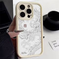 Illusory Color Chinese Dragon Silicone Phone Case For iPhone 16 15 14 13 12 11 Pro Max XS X XR 7 8 Plus Shockproof Bumper Cover. 