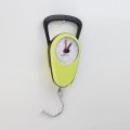 Plastic Hand Scale Mechanical Spring Scale With Tape Measure Luggage Scale Nylon Hand Scale With Handle. 