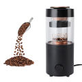 Coffee Bean Roaster 1300W Stainless Steel Adjustable Timer Electric Coffee Bean Roaster for Home. 