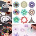 5/12/22PCS Durable Interlocking Gears Wheels Spirograph Plastic Special Shaped Drawing Toys Set Geometric Ruler School Office. 