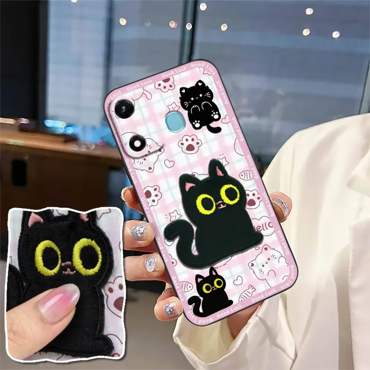 Cloth%20Patch%20Cartoon%20Phone%20Case%20For%20Itel%20A27/P17%20Durable%20Phone%20Pouch%20Fashion%20Design%20Embroidery%20Soft%20case%20Cute%20Full%20wrap%20-%20Image%204