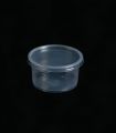 HIPS Transparent Container 5pcs  With Lid 250ml. 