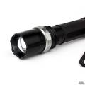 Swat Rechargeable Steel Multifunction Flashlight , Torch. 