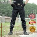 Seluar cargo kerja tahan lasak/Seluar Security Black /Seluar workshop/ 6 pocket Training Pants Seluar Taktikal Hitam黑色保安裤 (Ready Stock) Seluar cargo 6 pockets/Tactical 6 pockets/heavy wear pants/做工裤/seluar cargo. 